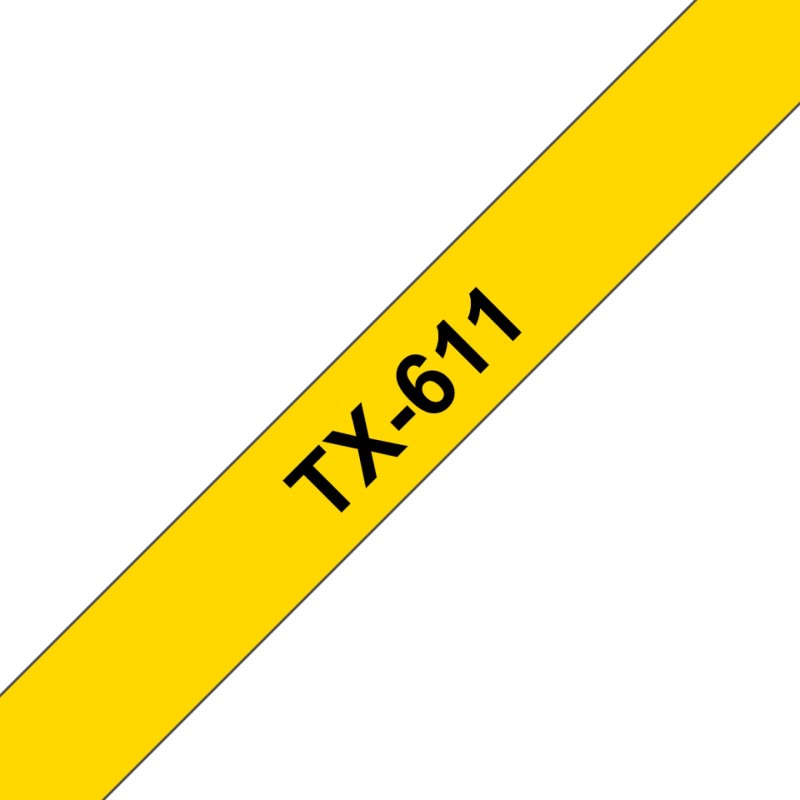 Brother TX611 cinta laminada compatible