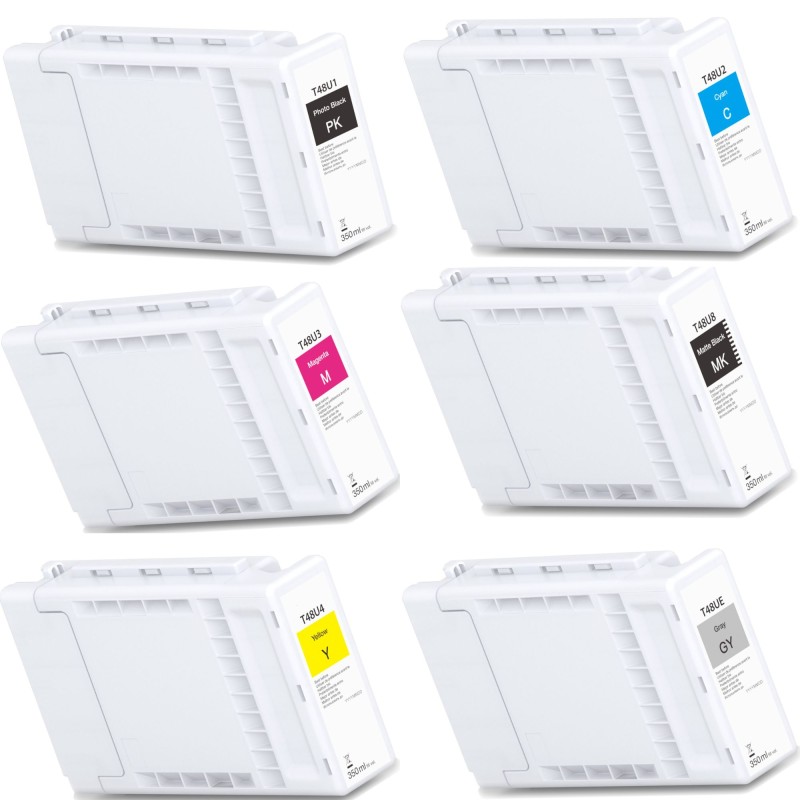 Epson T48U cartucho de tinta compatible (Epson T48U1, T48U2, T48U3, T48U4, T48U8, T48UE)