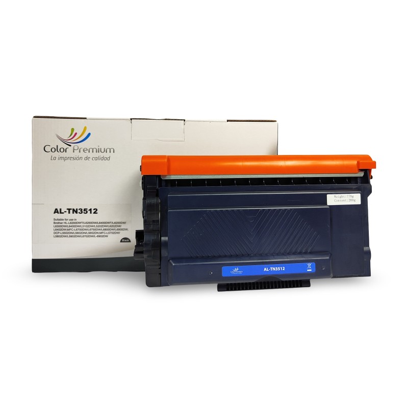Brother TN3512 Tóner compatible económico Colorpremium
