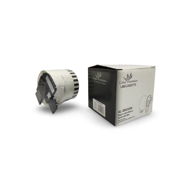 Brother DK22205, Cinta Continua de Papel Térmico Colorpremium