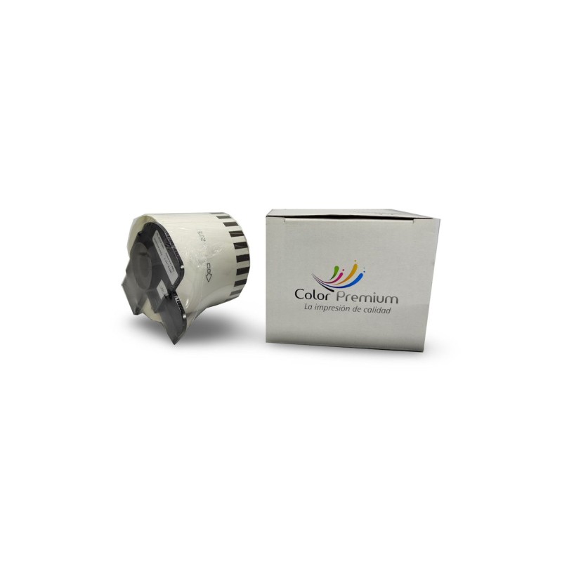 Cinta Continua de Papel Térmico DK22205, Brother compatible barata