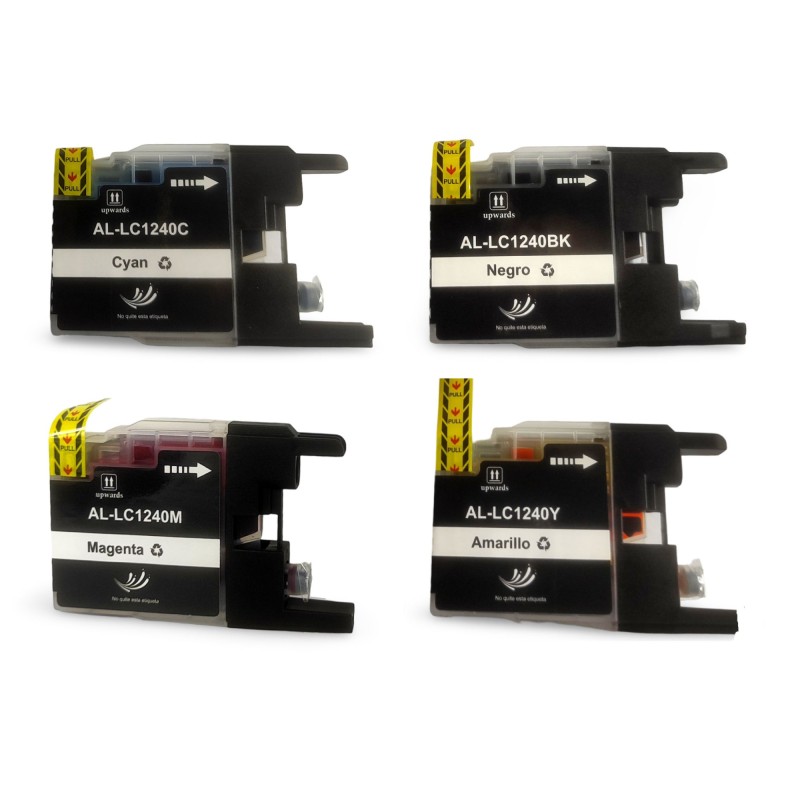 Brother LC1240 tinta compatible (LC1240BK, LC1240C, LC1240M