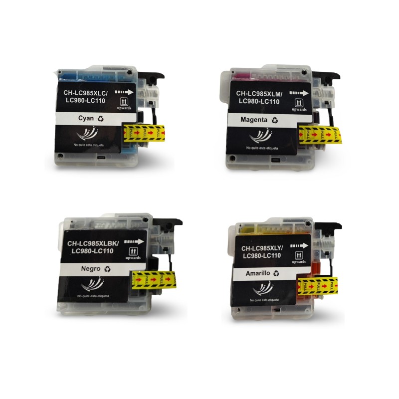 Brother LC980 / LC980XL Cartucho de tinta compatible
