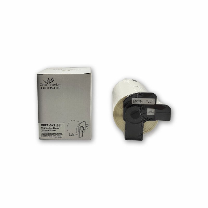 Comprar etiquetas Brother DK-11241 compatibles 102x152 mm ColorPremium