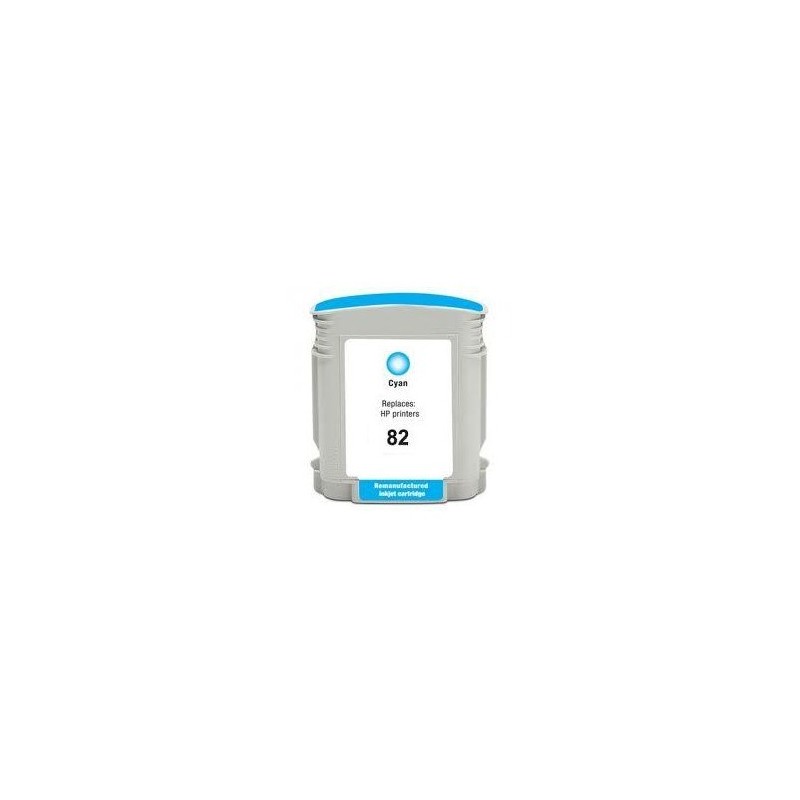 Cartucho de tinta HP82C, compatible con hp C4911A, cyan