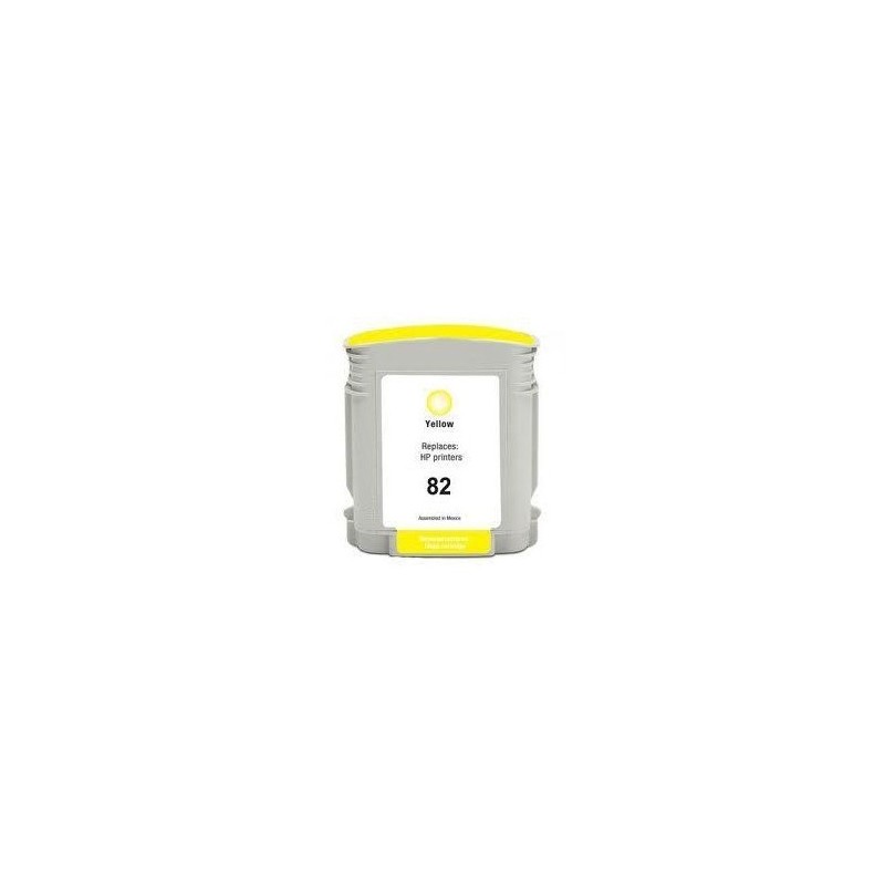 Cartucho de tinta HP82Y, compatible con hp C4913A, amarillo