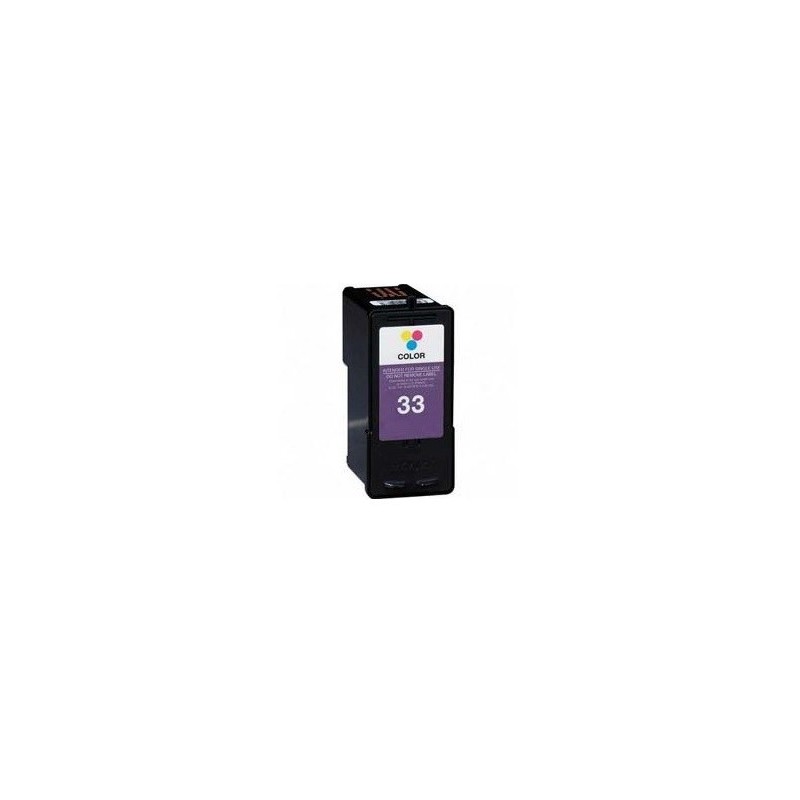 Cartucho Lexmark nº33 tricolor compatible