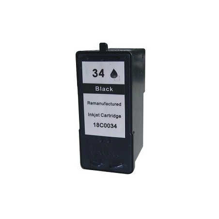 Cartucho Lexmark nº34 negro compatible 018C0034E