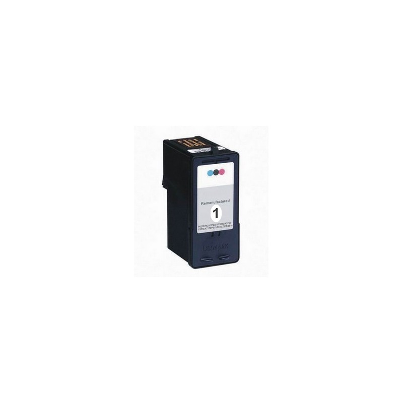 Cartucho Lexmark nº1 tricolor