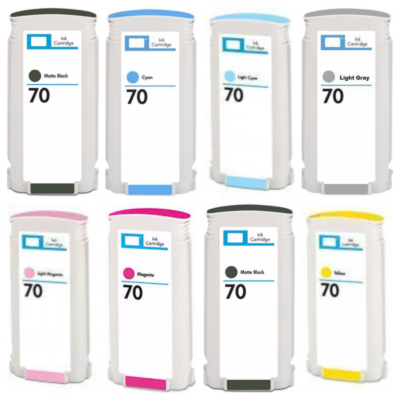 Cartucho de tinta HP 70 HP70 compatible al cartucho hp C9449A