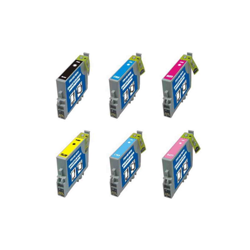 Cartucho de tinta T0481 / T0482 / T0483 / T0484 / T0485 / T0486
