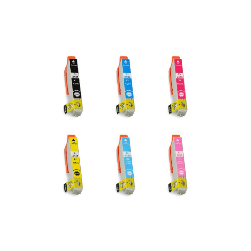 Cartucho de tinta 24XL / T2431 / T2432 / T2433 / T2434 / T2435