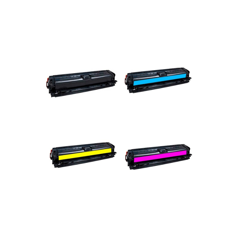 Toner CE270A / CE271A / CE272A / CE273A compatible con HP 650A