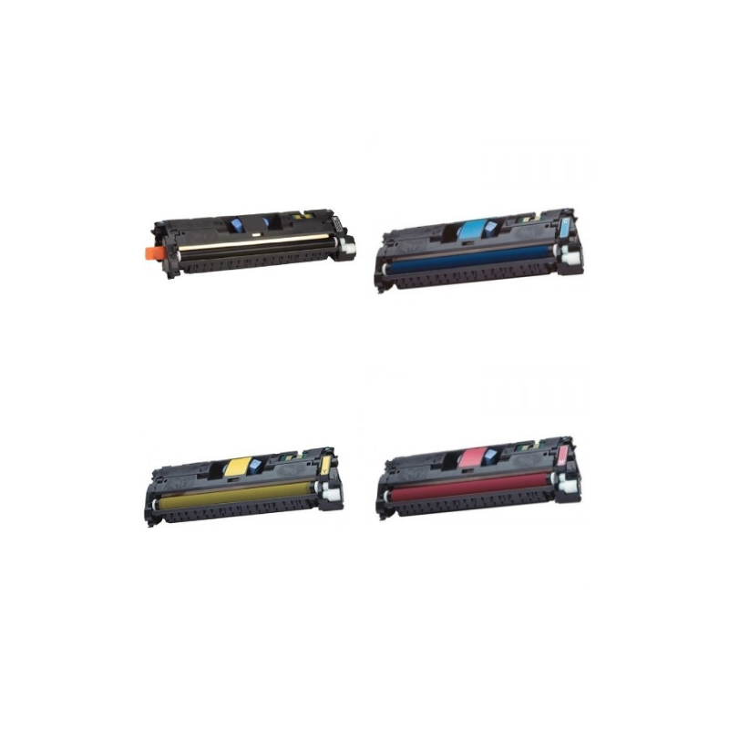 Toner compatible Q3960A / Q3961A / Q3962A / Q3963A con HP 122A