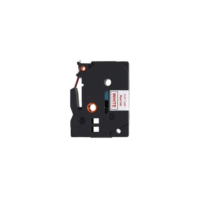 TZE232 Cinta laminada Brother compatible 12 mm x 8 metros