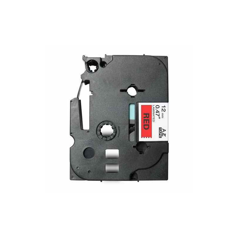 TZE431 Cinta laminada Brother compatible 12 mm x 8 metros