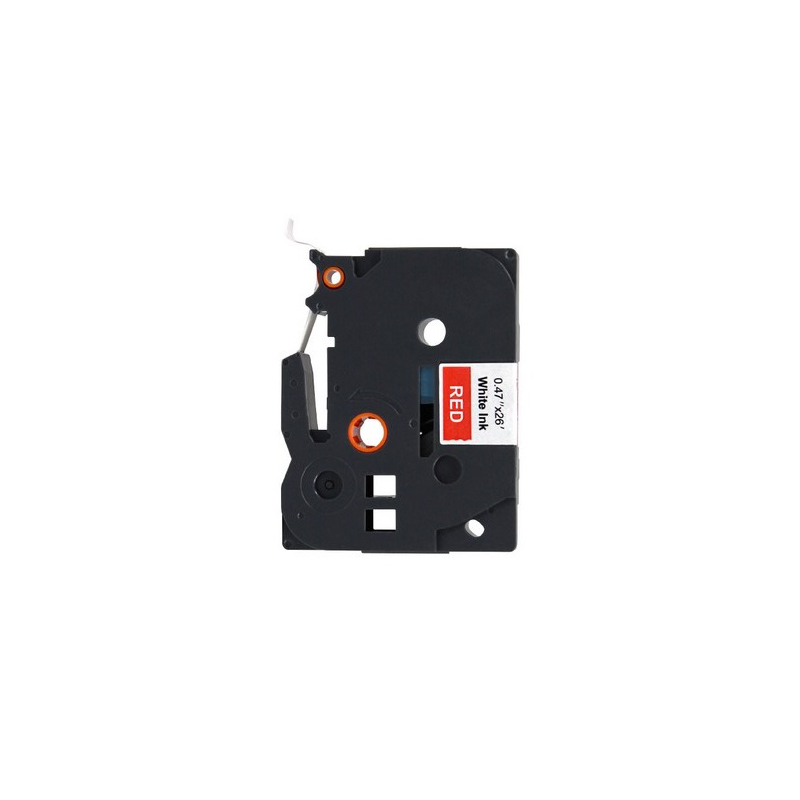 TZE435 Cinta laminada Brother compatible 12 mm x 8 metros