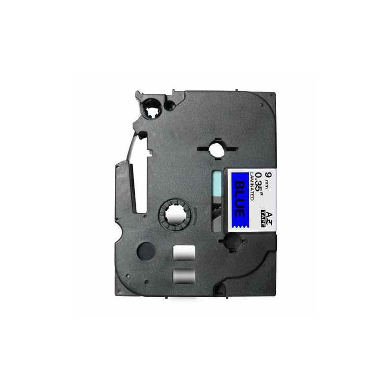 TZE521 Cinta laminada Brother compatible 9 mm x 8 metros
