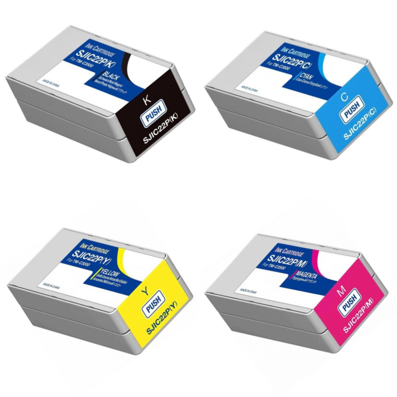 Epson SJIC22P cartucho de tinta compatible