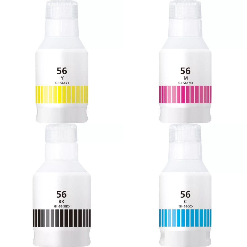 Canon GI56 4412C001 4430C001 4431C001 4432C001 botella de tinta compatible