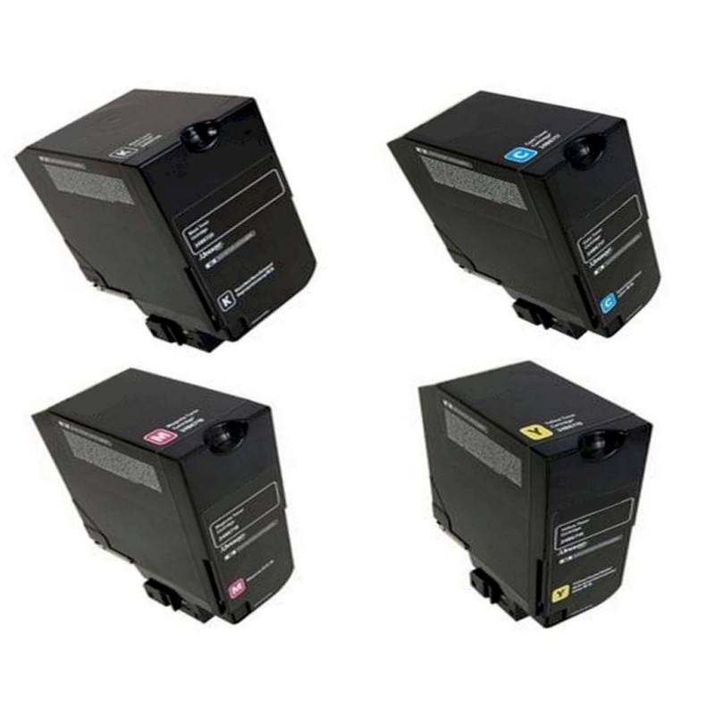 Lexmark 24B6720 24B6717 24B6718 24B6719 cartucho de tóner compatible