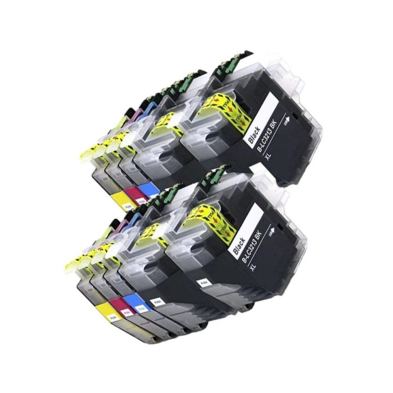 Pack 10 cartuchos de tinta LC3213 LC3211
