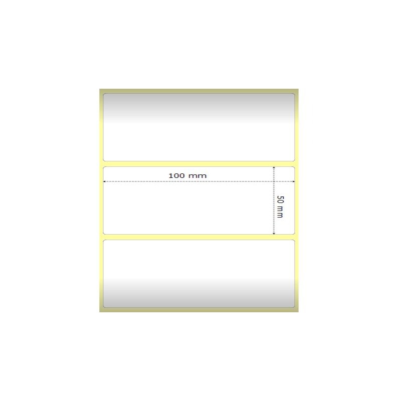 Zebra 87000 etiquetas térmicas 100x50mm compatibles Et/Rotolo Z2000D pack4